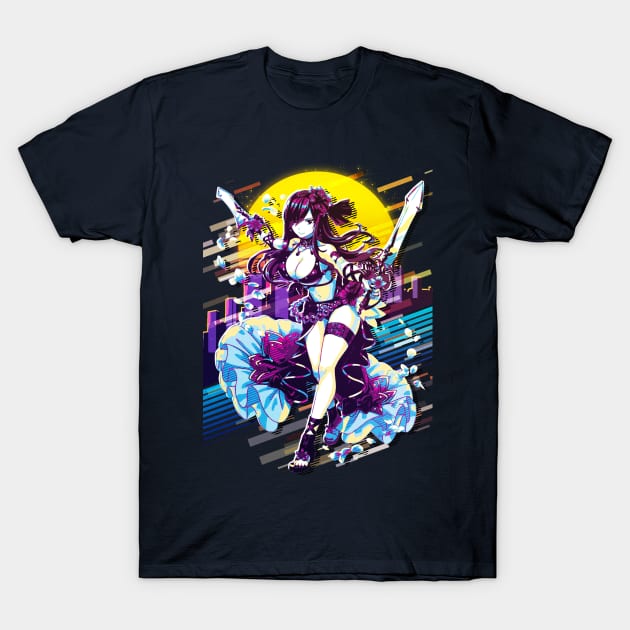 Sexy Erza Scarlet T-Shirt by 80sRetro